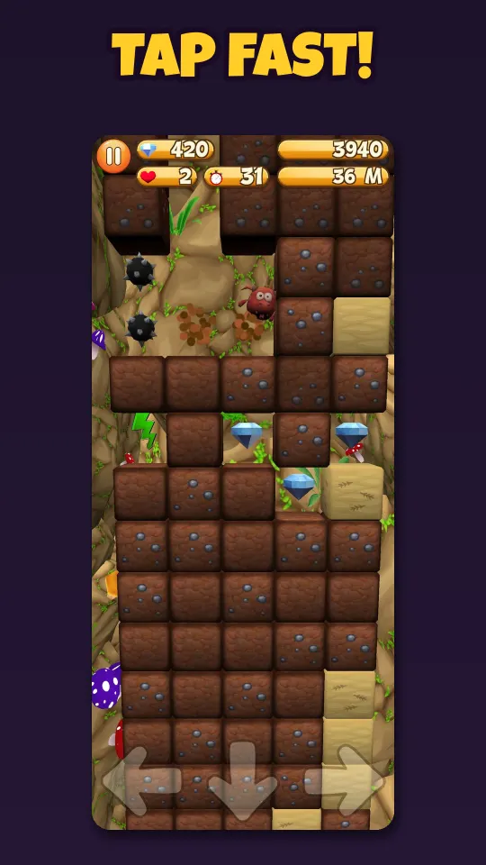 Digging Deep: tap fast